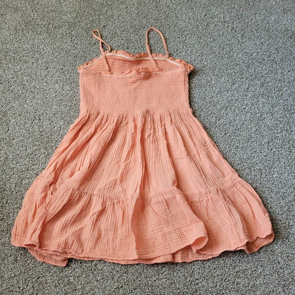 Anthropologie Flowy Coral Womens Blouse Top Size Medium - Picture 14 of 16